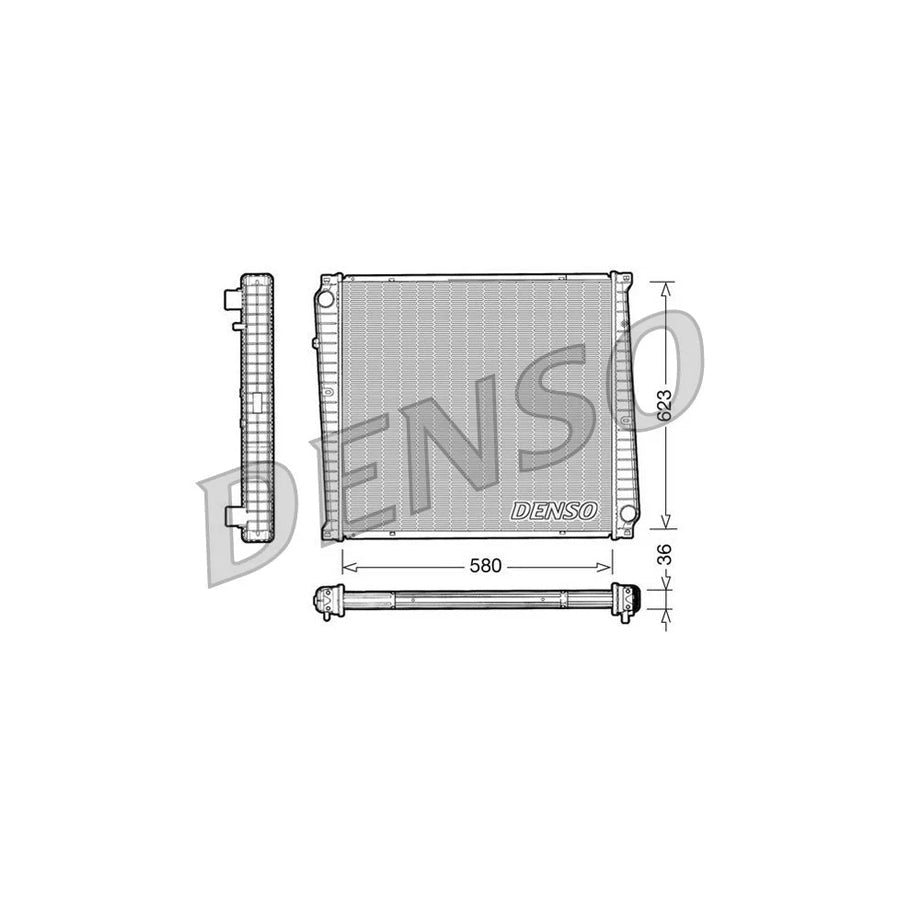 DENSO DRM23017 Engine Radiator for Renault Trucks Mascott