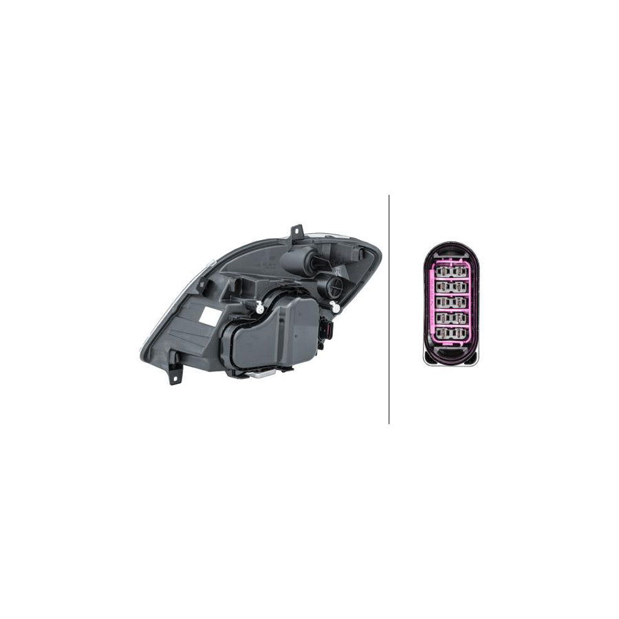 Hella 1ZS 247 012-221 Headlight Suitable For Mercedes-Benz Sprinter