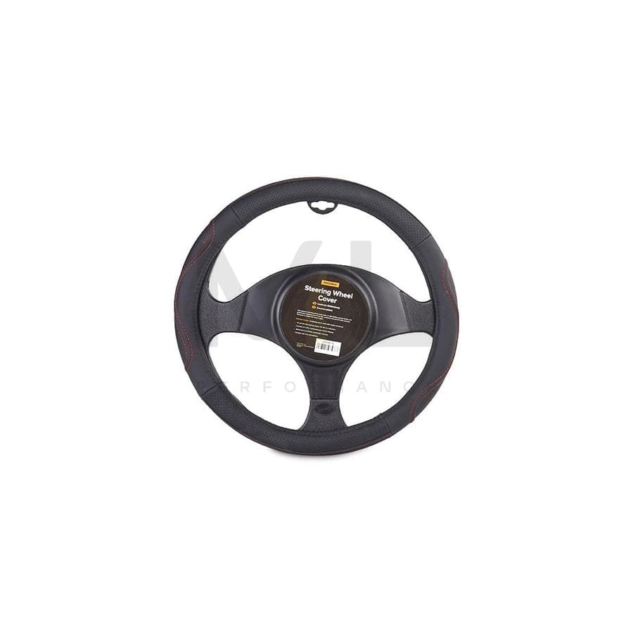 RIDEX 4791A0133 Steering wheel cover Black, Ø: 37-39cm