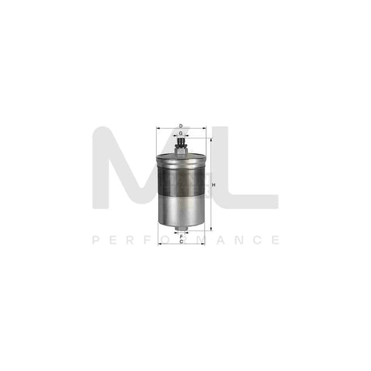 MANN-FILTER WK 830/3 x Fuel filter In-Line Filter