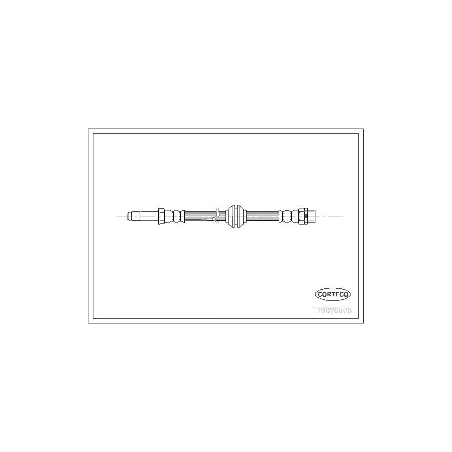 Corteco 19026628 Brake Hose