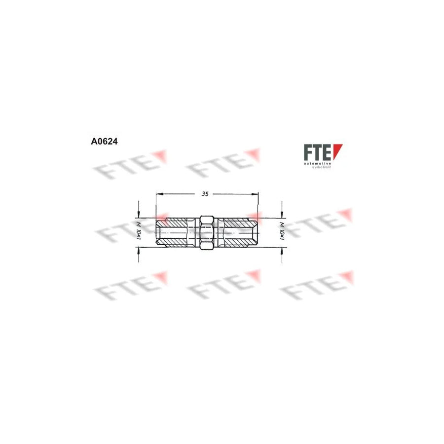 FTE 9910112 Adapter, Brake Lines