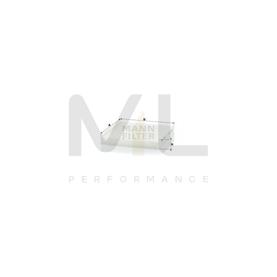 MANN-FILTER CU 2245 Pollen filter Particulate Filter