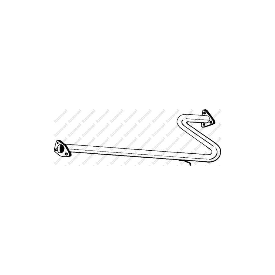 Bosal 838-395 Exhaust Pipe for Honda Prelude III (Ba)