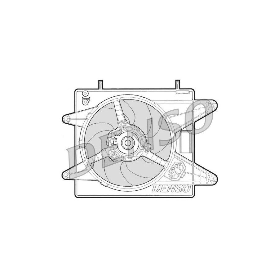 DENSO DER09003 Fan, Radiator