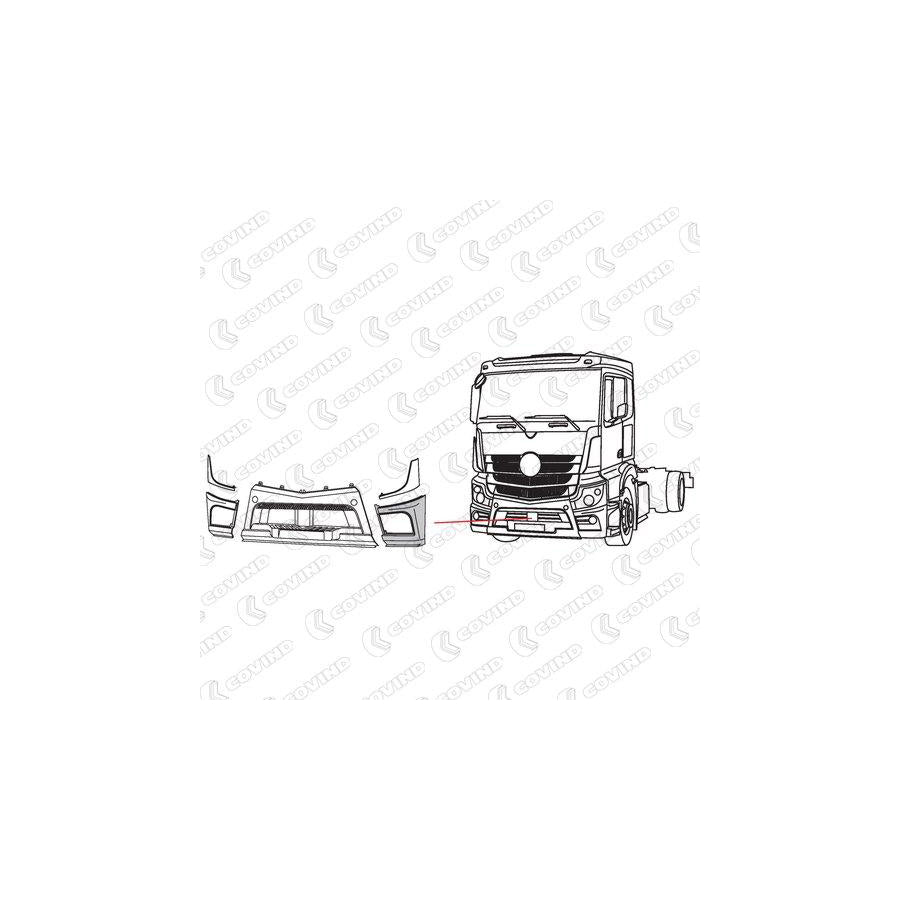 Covind 960/589 Bumper