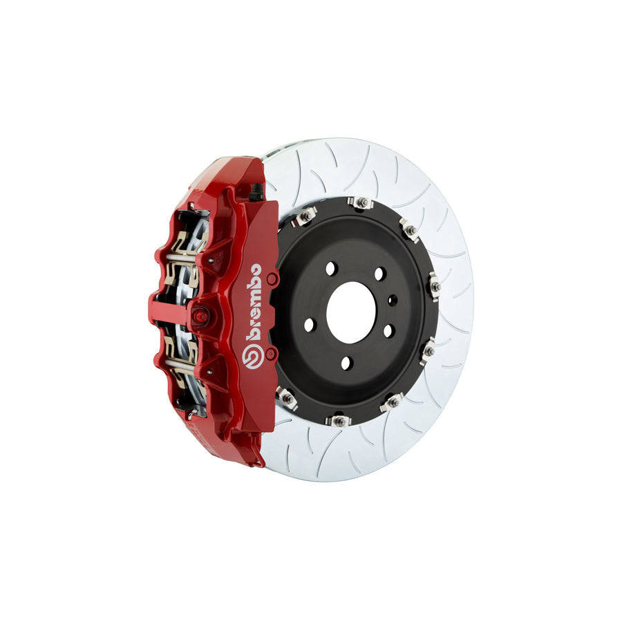 Brembo 1G3.9024A Audi A8 Front GT 8-Pistons Slotted Type-3 2-piece Big Brake Kit 380x34mm