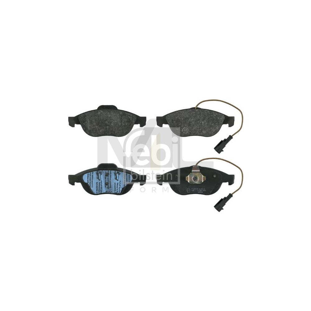 Febi Bilstein 16293 Brake Pad Set Front Axle, Incl. Wear Warning Contact