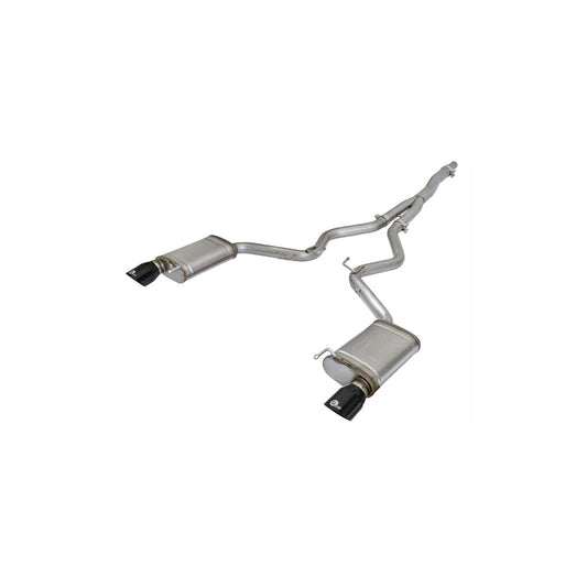  aFe 49-33084-B Cat-Back Exhaust System Ford Mustang 15-21 L4-2.3L (T) EcoBoost  | ML Performance US Car Parts