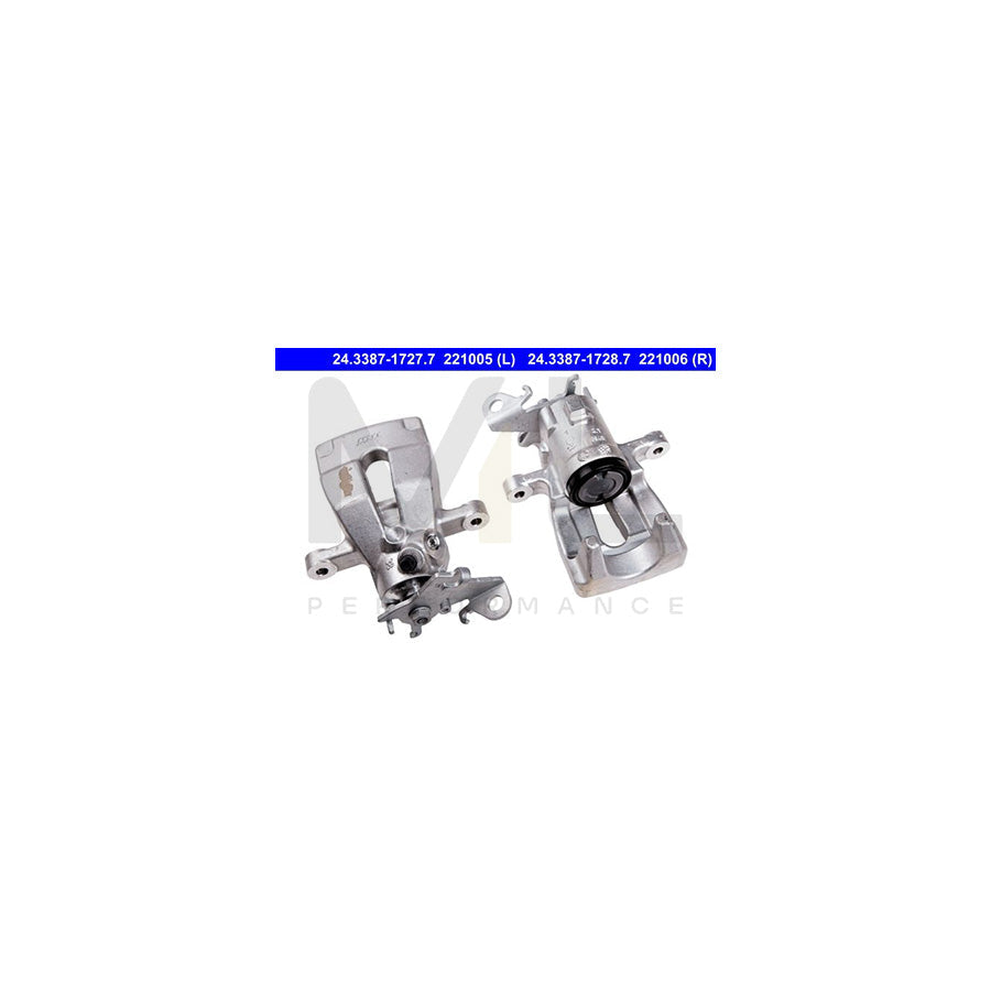 ATE 24.3387-1728.7 Brake Caliper without holder