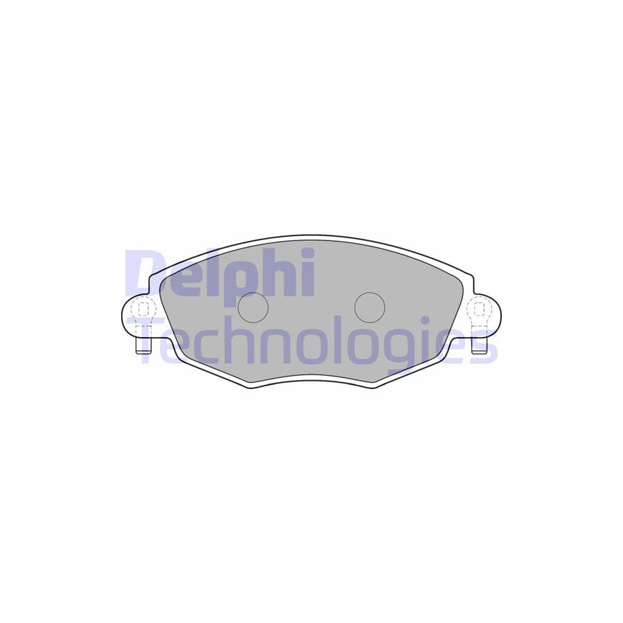 Delphi Lp1533 Brake Pad Set