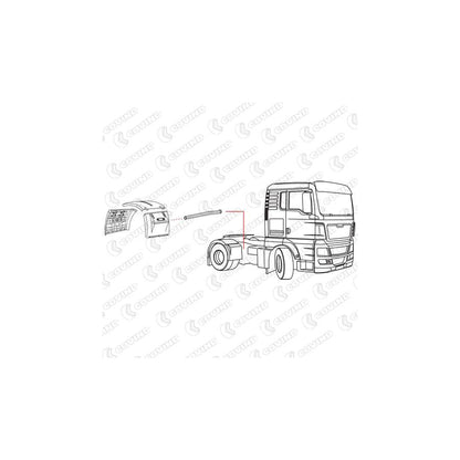 Covind Tgx/526 Holder, Mudguard