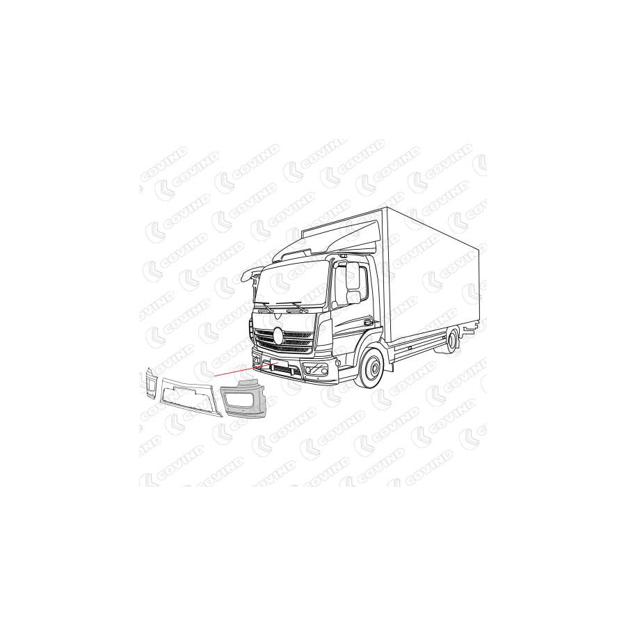 Covind 967/597 Bumper