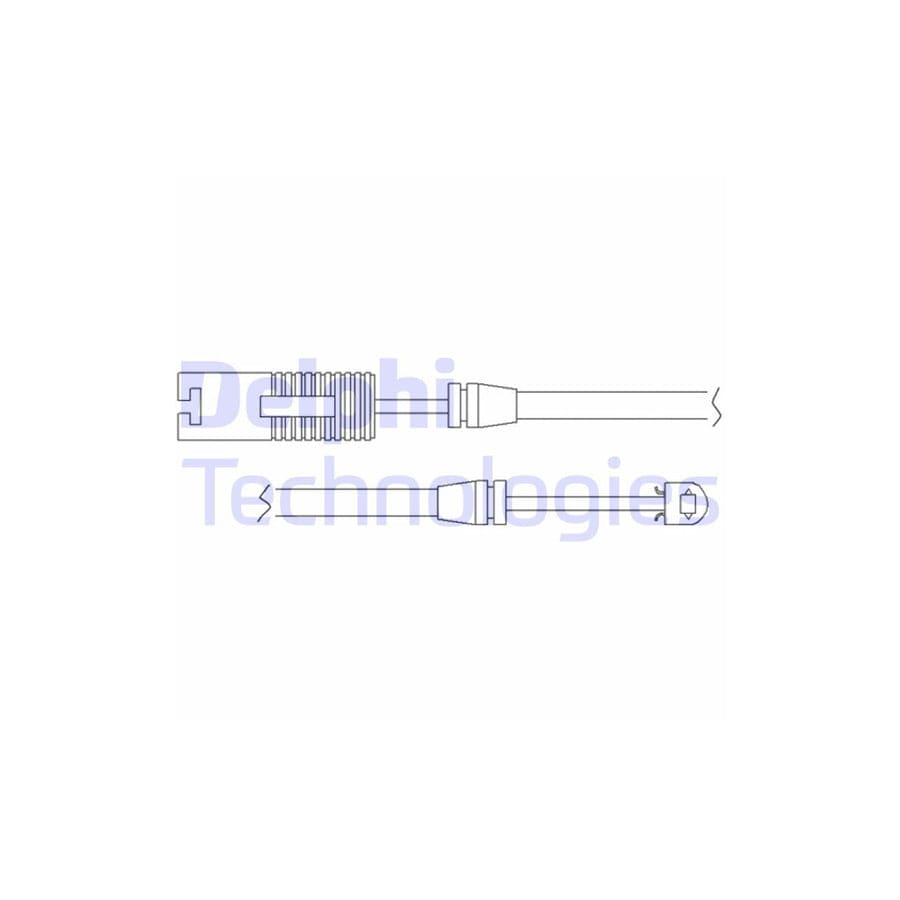 Delphi Lz0118 Warning Contact Set, Brake Pad Wear