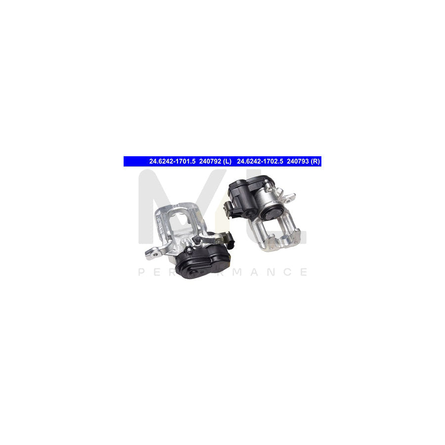 ATE 24.6242-1702.5 Brake Caliper for BMW Z4 Roadster (E89) for vehicles with electric parking brake, with electric motor, without holder