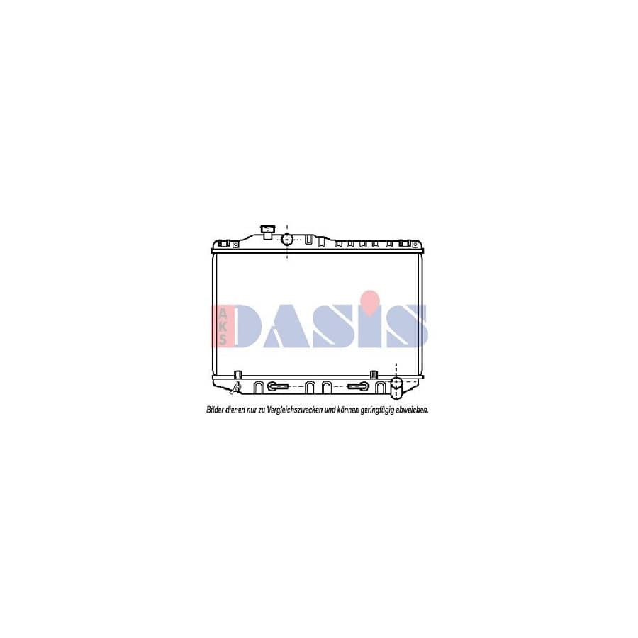 AKS Dasis 210063N Engine Radiator for Toyota Crown Saloon (S110, S120)