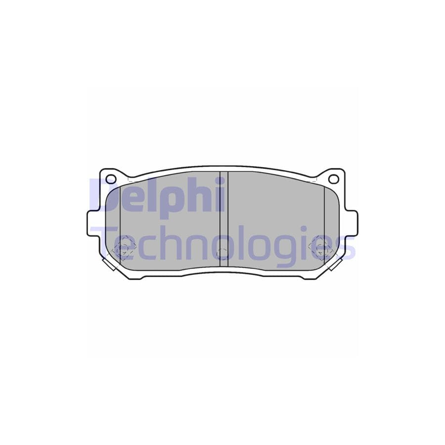 Delphi Lp1528 Brake Pad Set
