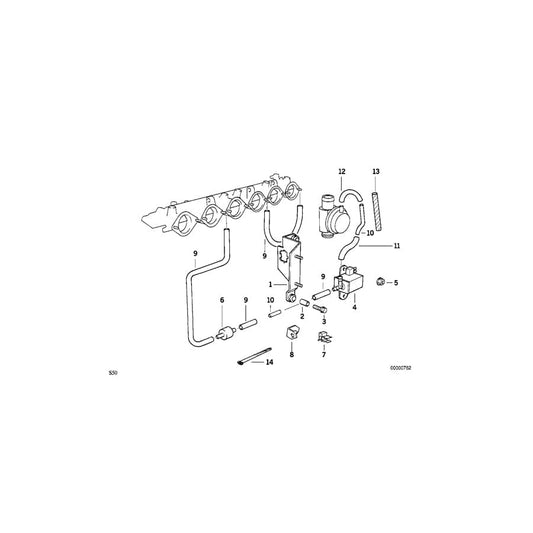 Genuine BMW 11721401770 E36 Holder (Inc. M3 & Z3 M) | ML Performance UK Car Parts
