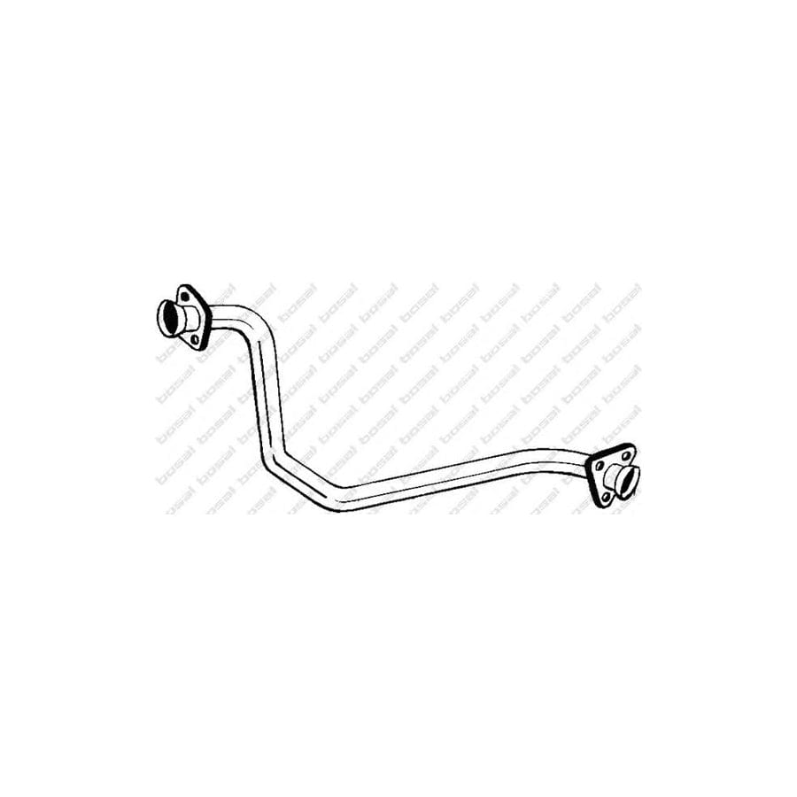 Bosal 838-117 Exhaust Pipe for BMW 5 Saloon (E34)