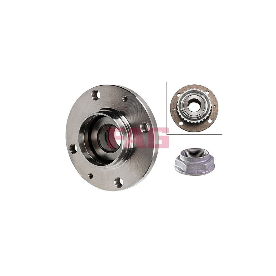 FAG 713 6500 20 Wheel Bearing Kit For Peugeot 406