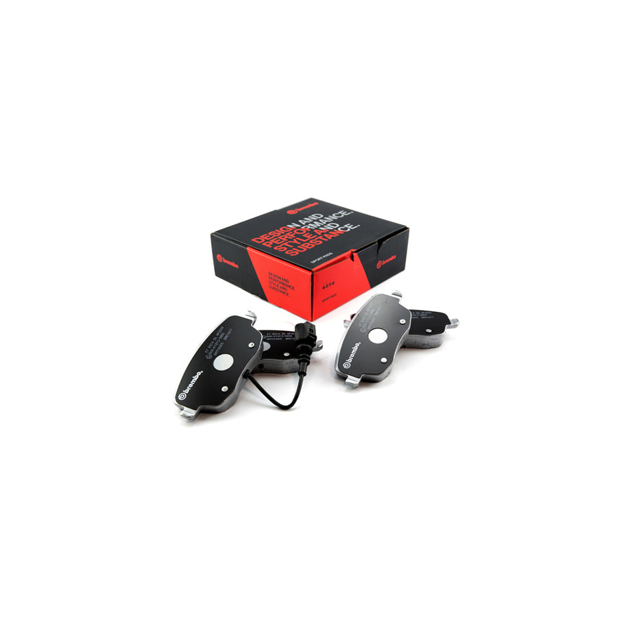 Brembo 07.B314.56 Seat Skoda VW Front HP2 High Performance Brake Pad Set (Inc. Cordoba, Ibiza, Fabia, Roomster, Polo) | ML Performance US Car Parts