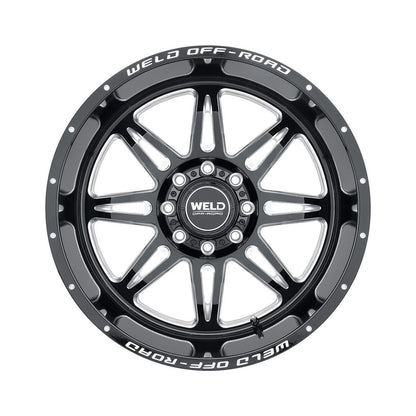 Weld W13222017475 Cheyenne W132 Wheel 22x12 8x170 ET-44 BS4.75 Gloss Black MIL