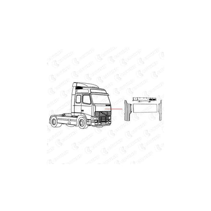 Covind 0Fh/160 Air Deflector, Driver Cab