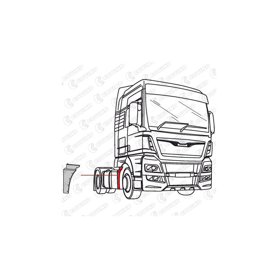 Covind Tx2/206 Fender Flare