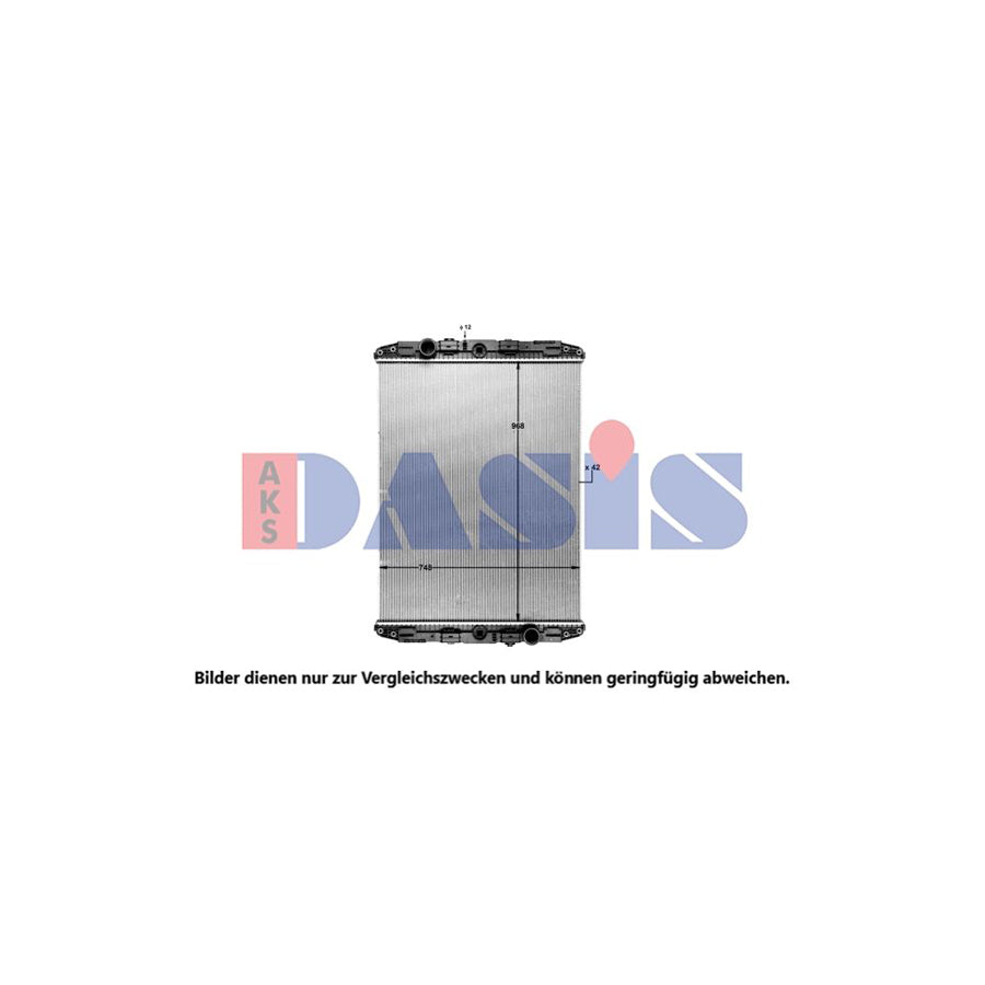 AKS Dasis 290070Sxb Engine Radiator