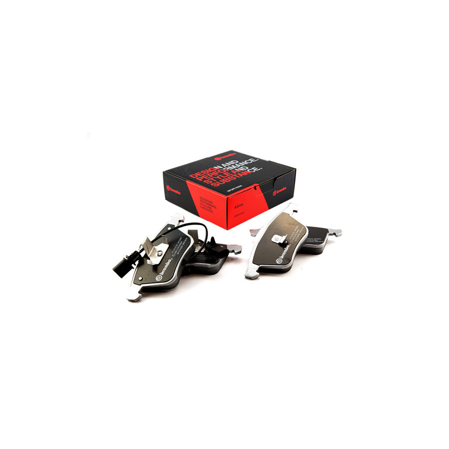 Brembo 07.B314.55 Audi Seat Skoda VW Front HP2 High Performance Brake Pad Set (Inc. A3, Leon, Superb, Eos, Golf, Passat) | ML Performance US Car Parts