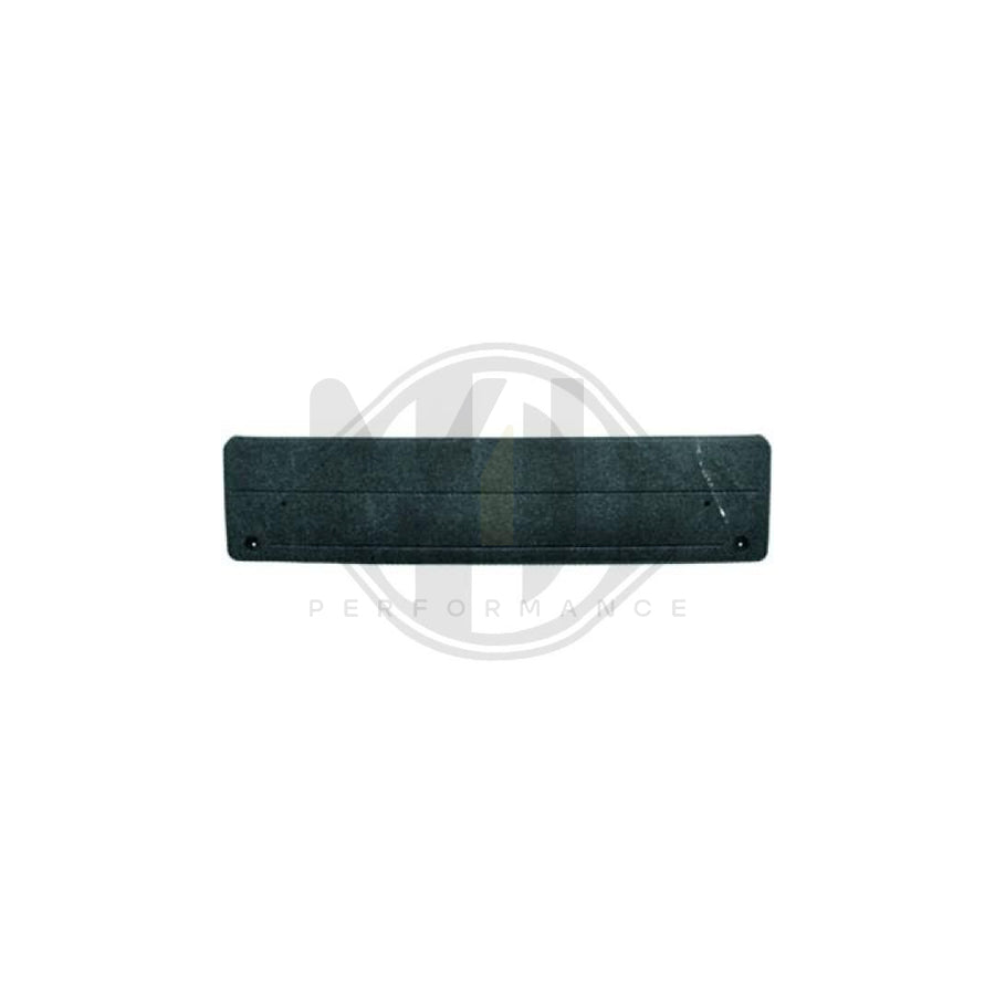 DIEDERICHS 1291054 Number plate holder for BMW X5 (E70) Front, Black, Mat, Primed, frameless