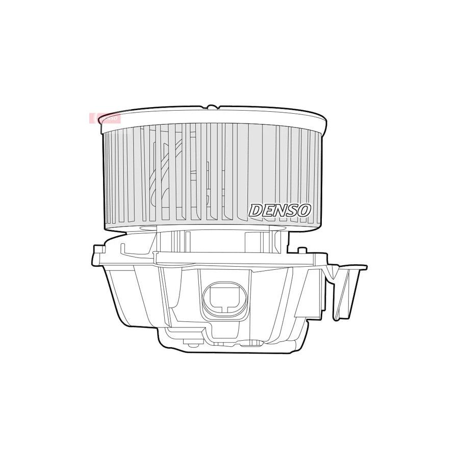 DENSO DEA46001 Interior Blower for Nissan Micra III Hatchback (K12)
