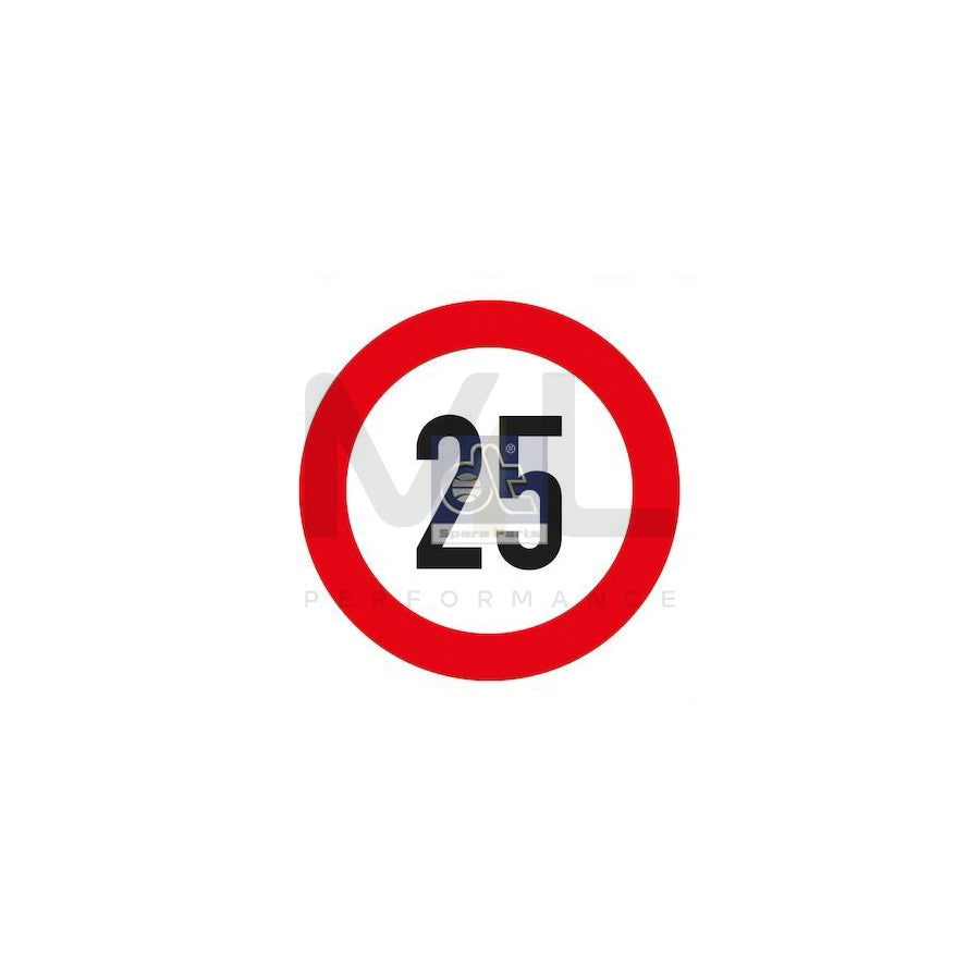 DT Spare Parts 9.69439 Speed Sign