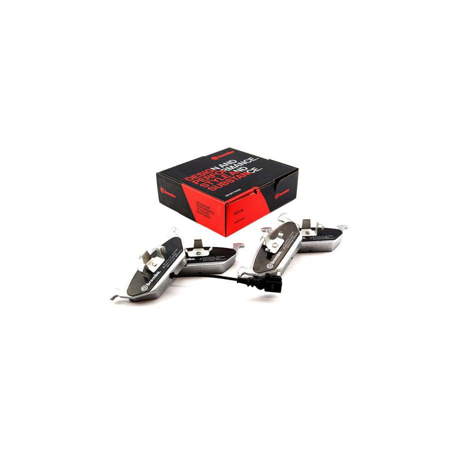 Brembo 07.B314.53 Audi Skoda VW Zhonghua (Brilliance) Front HP2 High Performance Brake Pad Set (Inc. A2, A3, Altea, Ibiza, Beetle, V5) | ML Performance US Car Parts