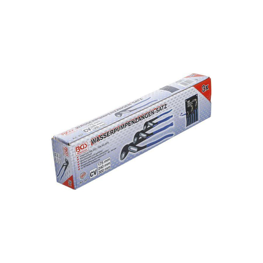 Bgs 457 Pipe / Water Pump Pliers Set