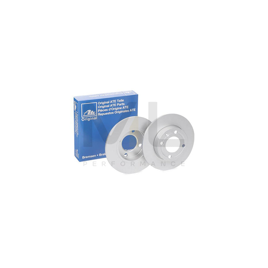 ATE 24.0109-0124.1 Brake Disc Solid, Coated  - 1 piece