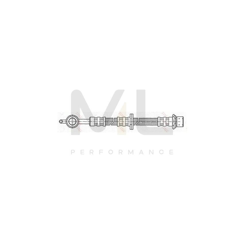 TRW PHD501 Brake Hose for TOYOTA Yaris I Hatchback (P1) 540mm, M10x1 | ML Performance Car Parts