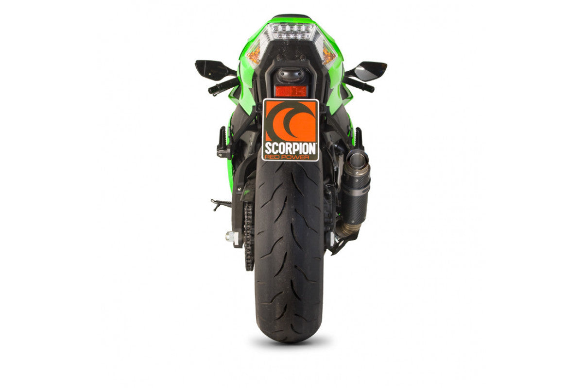 Scorpion KA1002CEM Kawasaki Ninja ZX-10R Rp1-Gp Slip-On - Carbon Fibre Sleeve | ML Performance US US