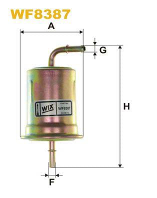 WIX Filters WF8387 Fuel Filter