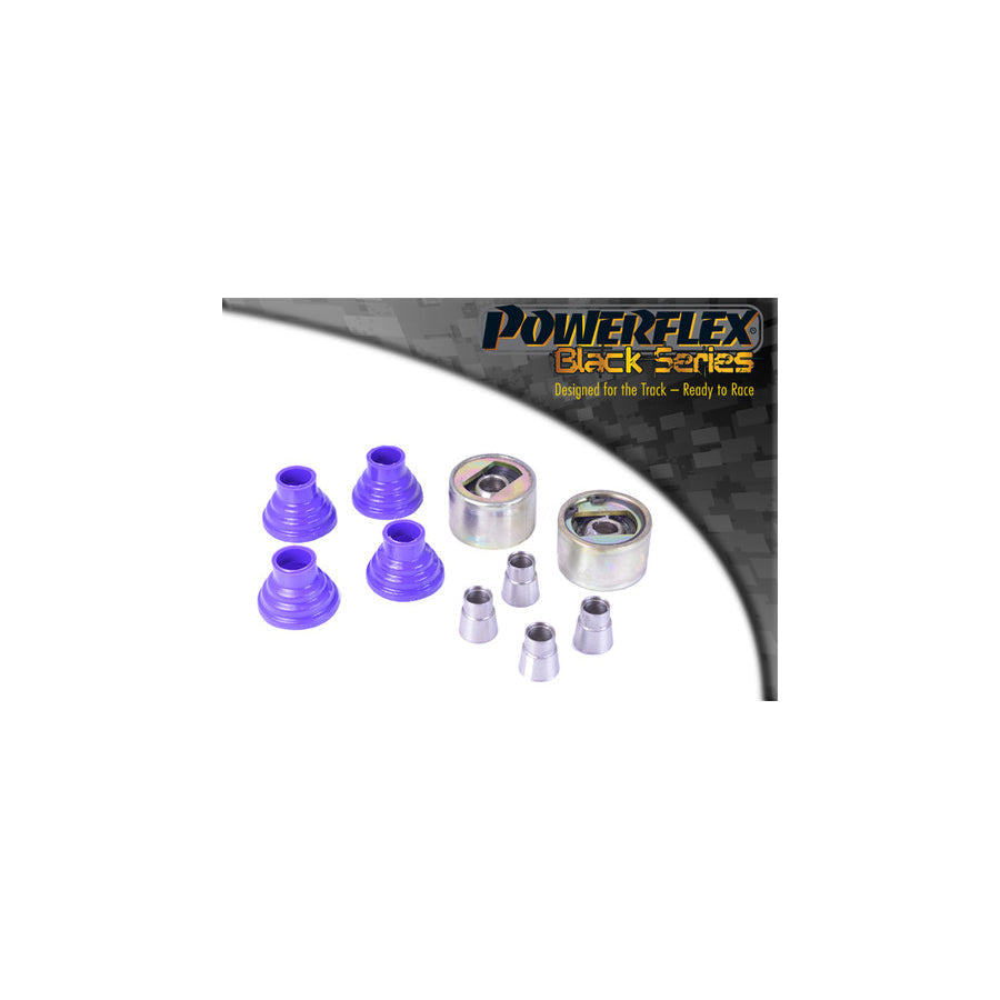 Powerflex PFF19-601BLK Ford Front Wishbone Front Bush 46mm (Inc. Mondeo, KA, Fiesta, Escort) | ML Performance UK Car Parts