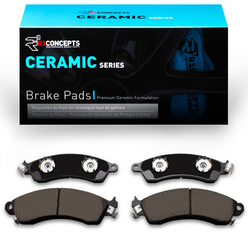 R1 Concepts R1 85-04 Chevrolet Corvette Front R1 Ceramic Brake Pads