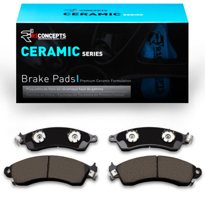 R1 Concepts R1 85-04 Chevrolet Corvette Front R1 Ceramic Brake Pads