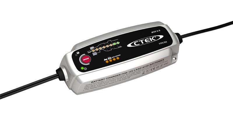 CTEK Battery Charger - MXS 5.0 4.3 Amp 12 Volt