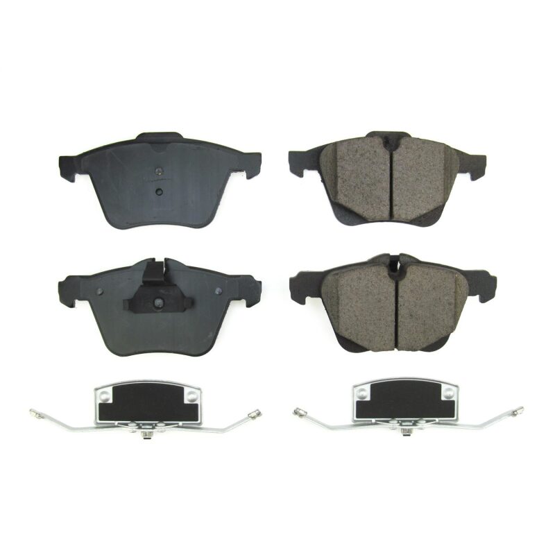 PowerStop Power Stop 14-19 Jaguar F-Type Front Z17 Evolution Ceramic Brake Pads w/Hardware