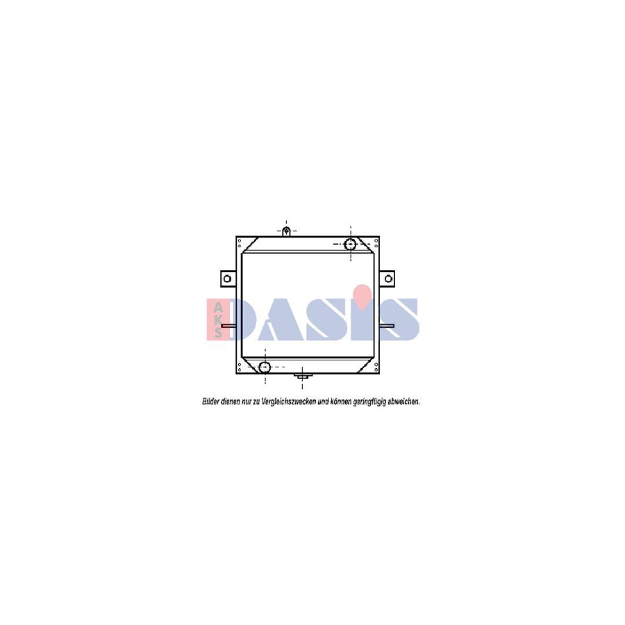 AKS Dasis 390320N Engine Radiator