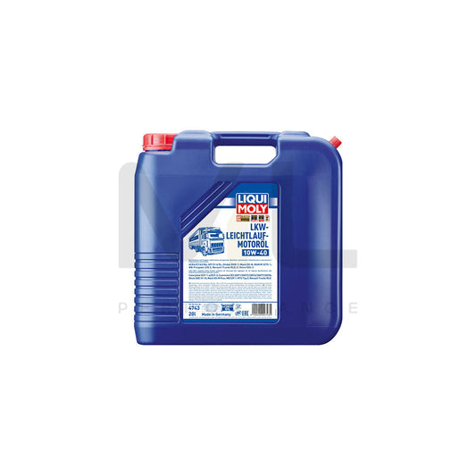 Liqui Moly Truck Low-friction Motor Oil 10W-40 205l