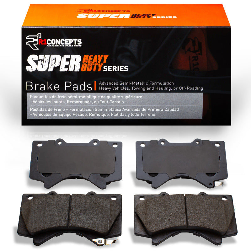 R1 Concepts R1 07-22 Toyota Sequoia Front Super Duty Brake Pads