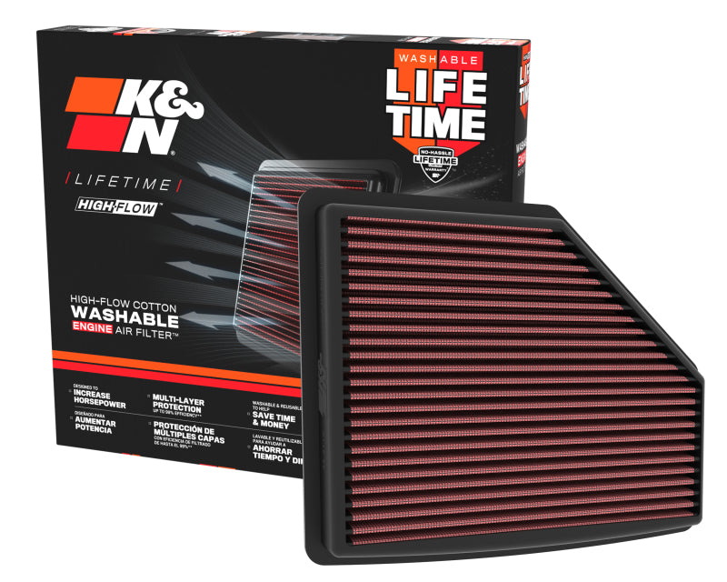 K&N Engineering K&N 21-22 Acura TLX V6 3.0L Replacement Air Filter
