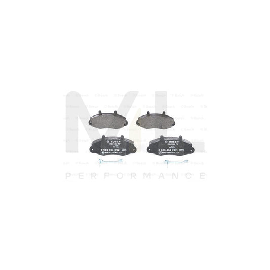 Bosch 0986494292 Brake Pad Set For Ford Transit With Spring BP1245 | ML Performance Car Parts