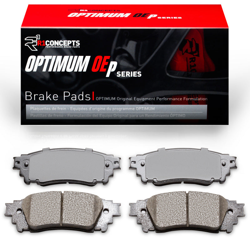 R1 Concepts R1 15-21 Lexus NX300h Rear R1 Optimum OE Brake Pads
